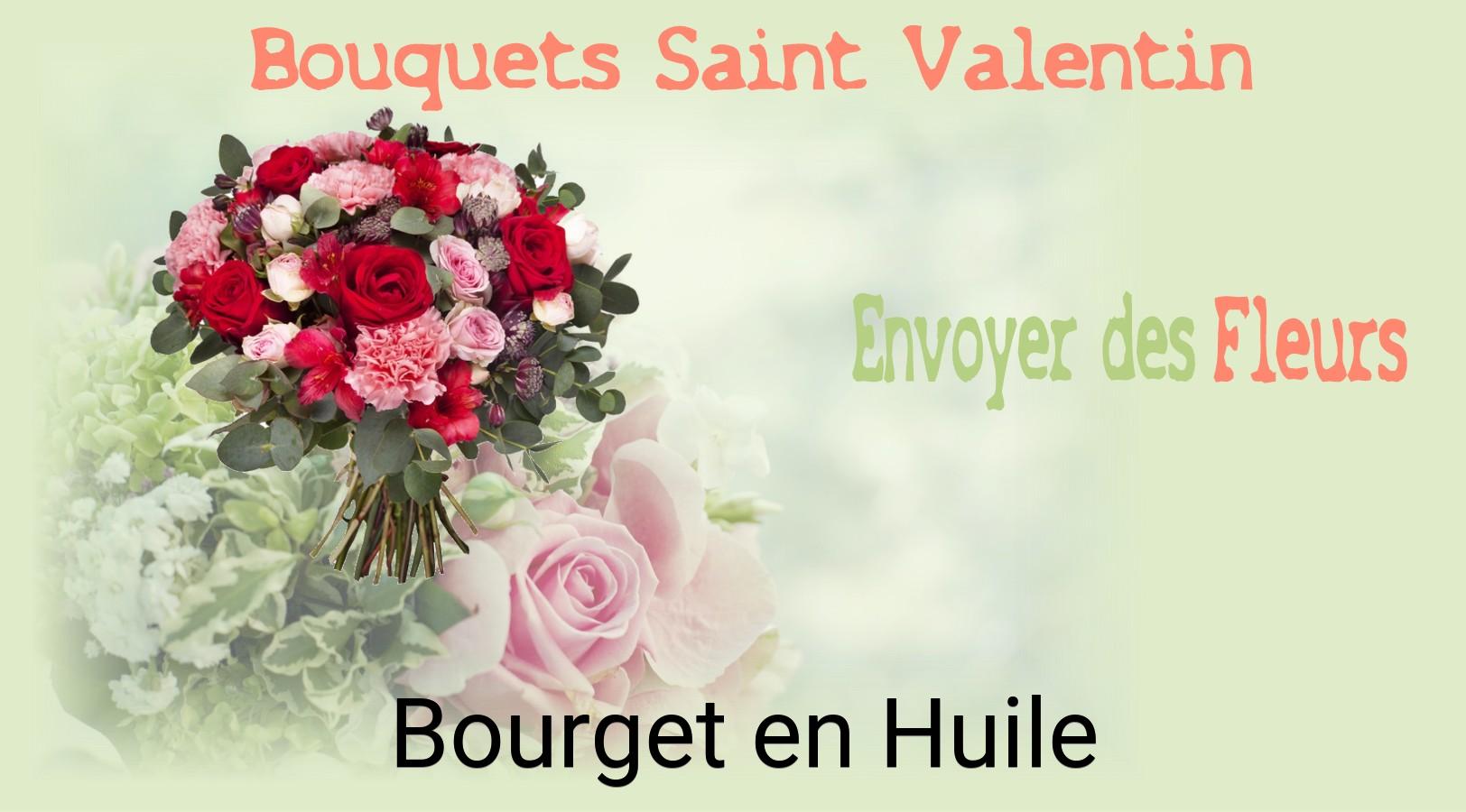 Roses de Saint-Valentin livrées à Bourget-en-Huile